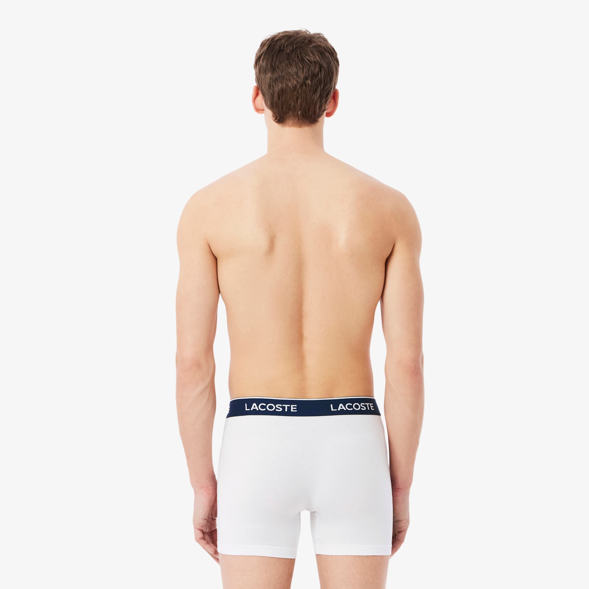 Men's 3-Pack Stretch Cotton Boxer Briefs