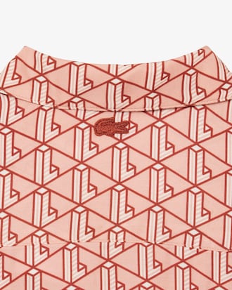 Oversized Monogram Print Shirt