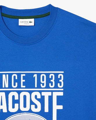 T-shirt homme loose fit en jersey de coton avec imprimé