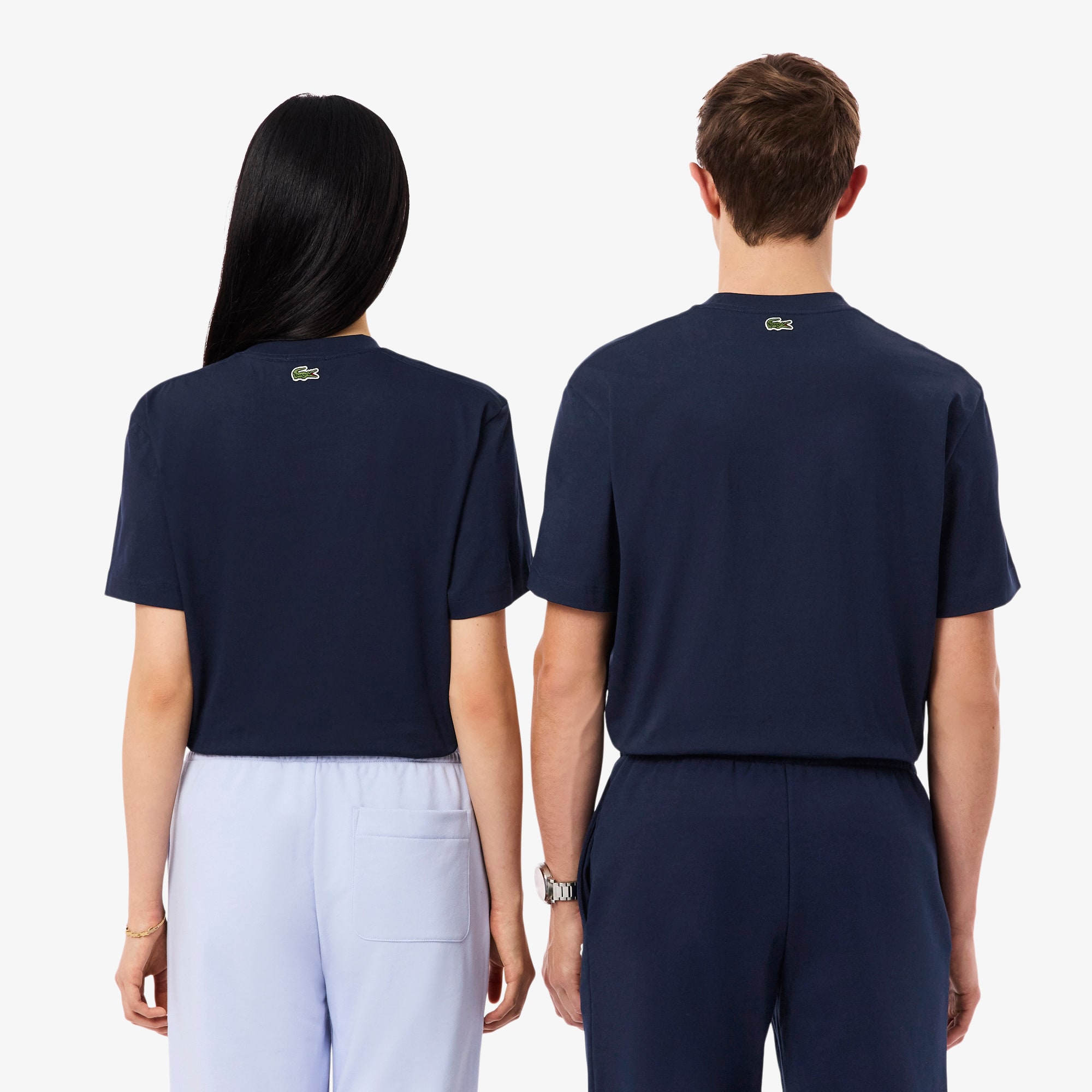 Embroidered Cotton T-Shirt - T-shirts - New In 2026 | Lacoste