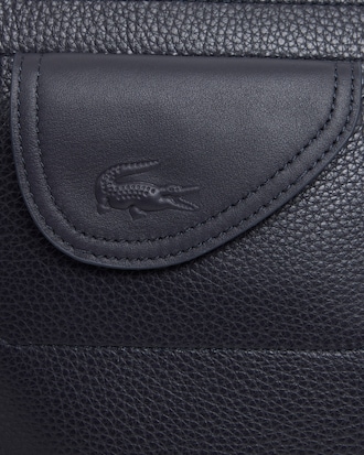 Club Lacoste Grain Leather Clutch