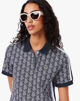 Women's Slim Fit Monogram Polo Dress