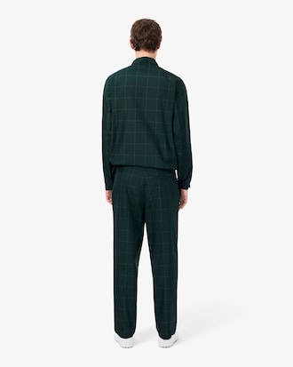 Water-Repellent Plaid Golf Pants
