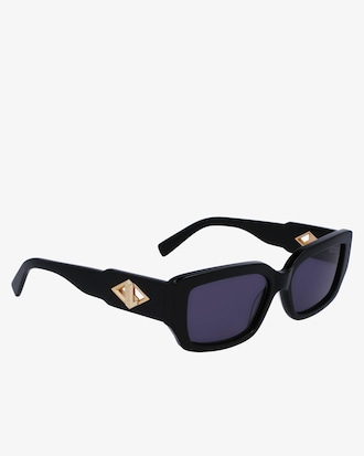 Rectangle Acetate Monogram Sunglasses