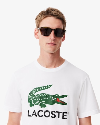 Men's Signature Print Cotton T-Shirt