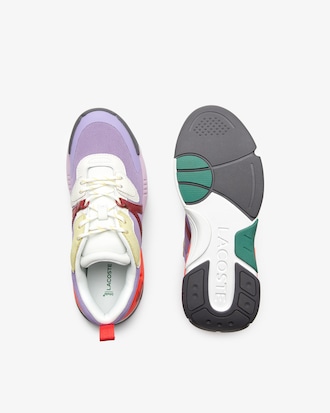 Sneakers LW2 Xtra femme Lacoste en cuir color-blok