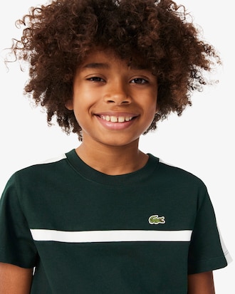 Cotton Colour-Block T-shirt
