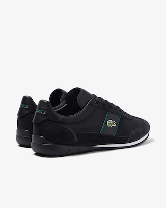 Men's Angular Leather Sneakers