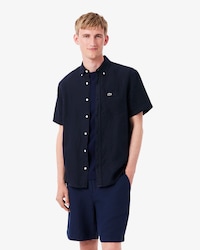 Men's Short Sleeve Linen Shirt  