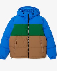 Men's Water-Repellent Hooded Puffer Jacket