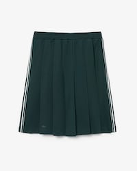 Pleated Interlock Piqu&eacute; Skirt
