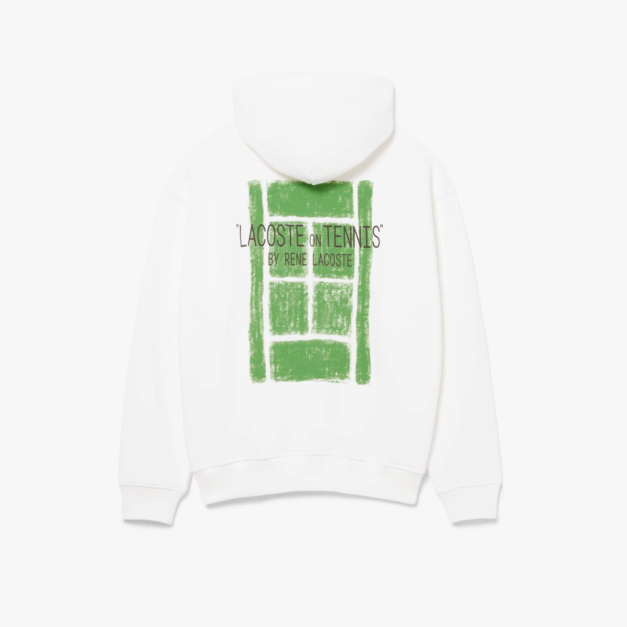 Multi Print Fleece Hoodie
