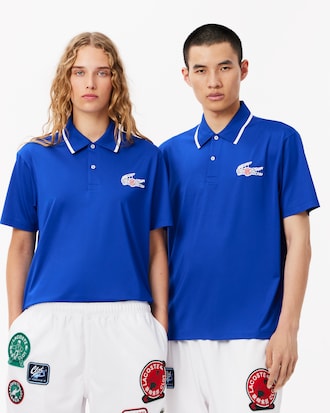 Unisex Lacoste x CLOT Loose Fit Ultra Dry Jersey Polo