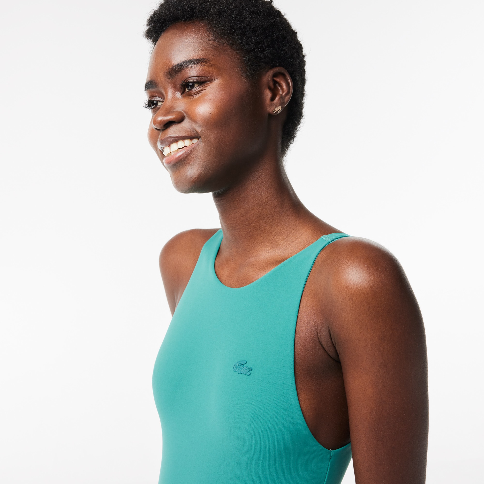 日本未上陸 Coralist SwimwearTANIS ワンショルダー メッシュ水 Women's One-Piece Recycled Polyamide Swimsuit - Swimwear