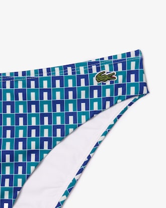 Graphic Motif Swim Briefs