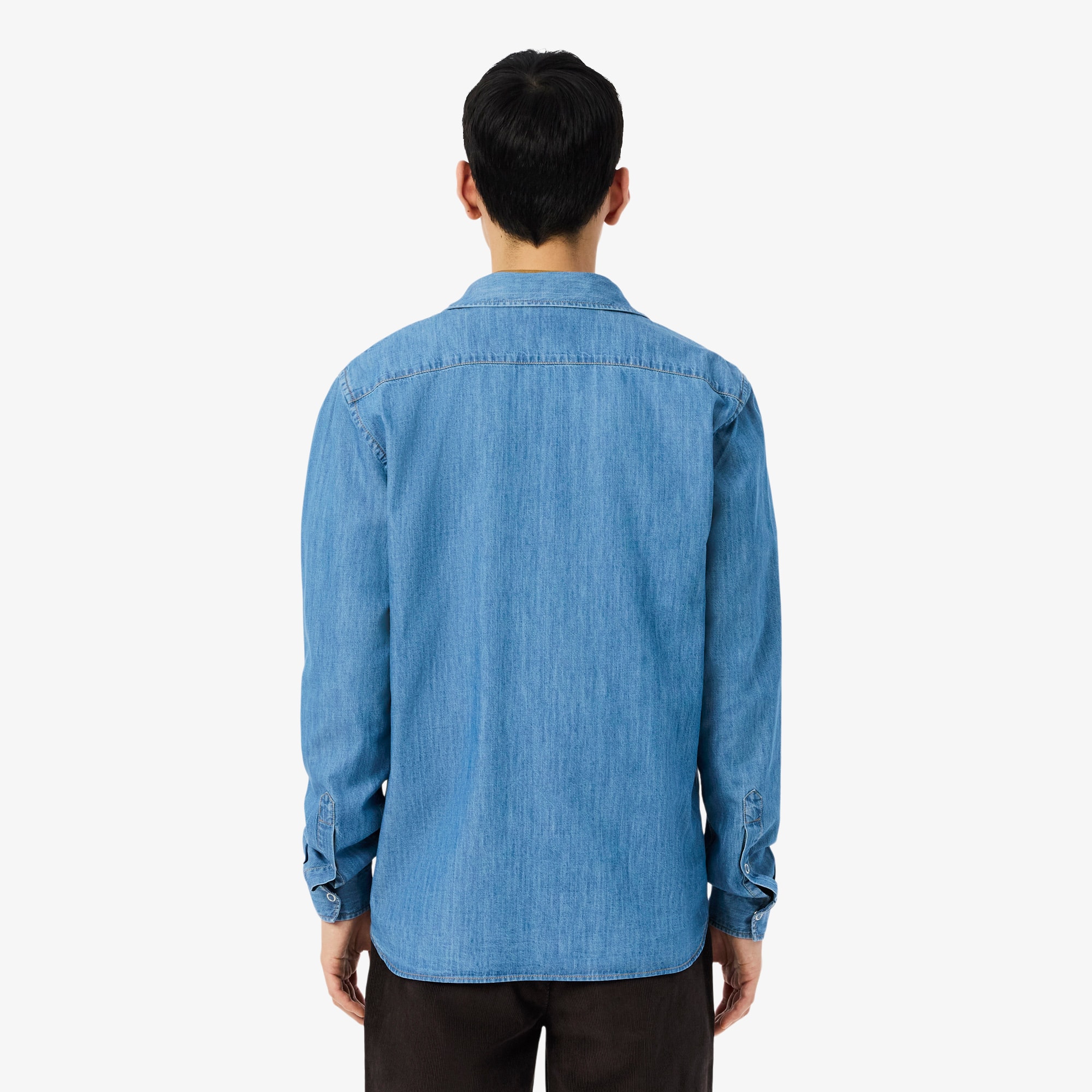 ★★ ★★ Men's Regular Fit Light Blue Denim Shir Regular Fit Denim Shirt | Shirts | Tommy Hilfiger
