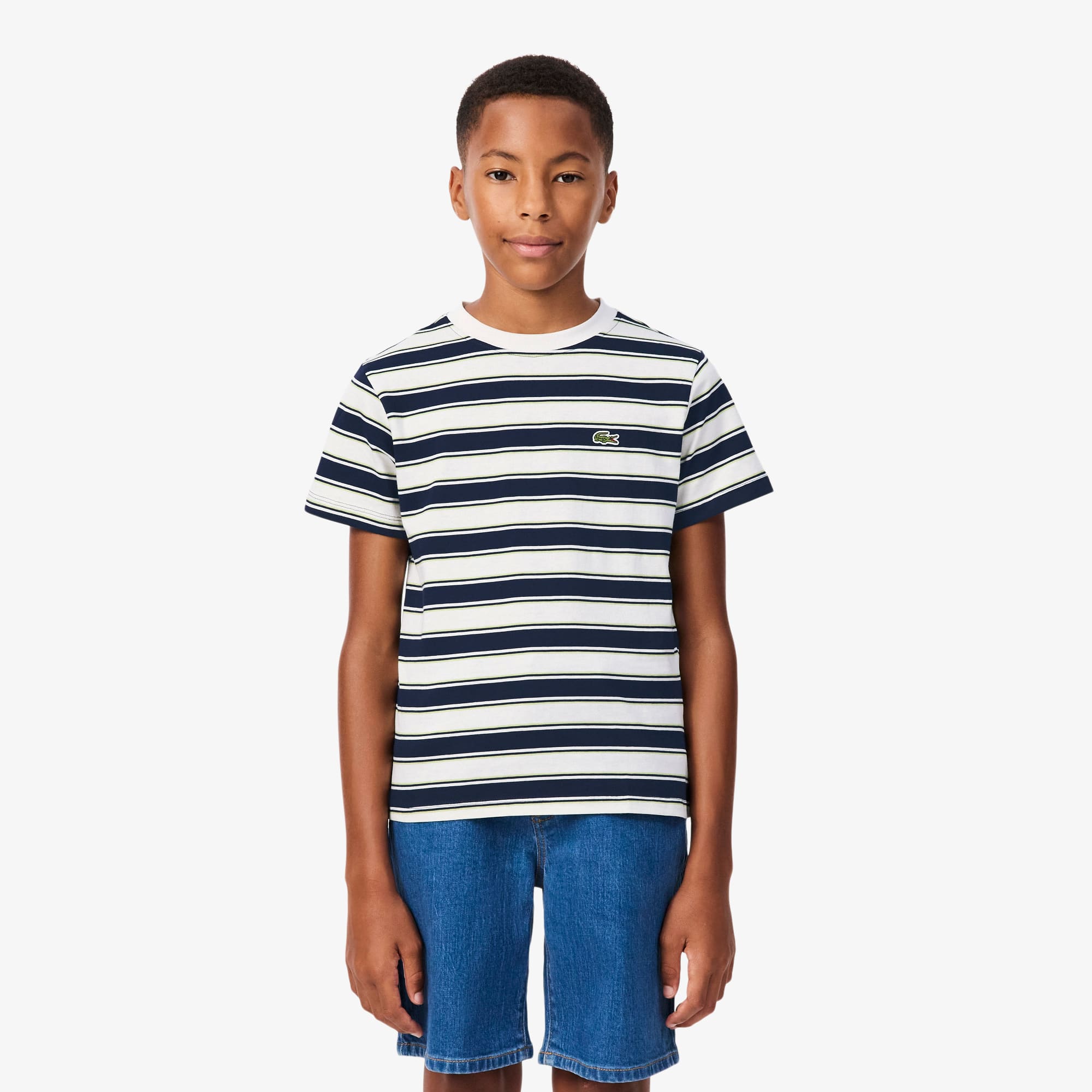 Striped Cotton T-Shirt