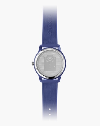 Men's Lacoste 12.12 Watch with Blue Silicone Strap