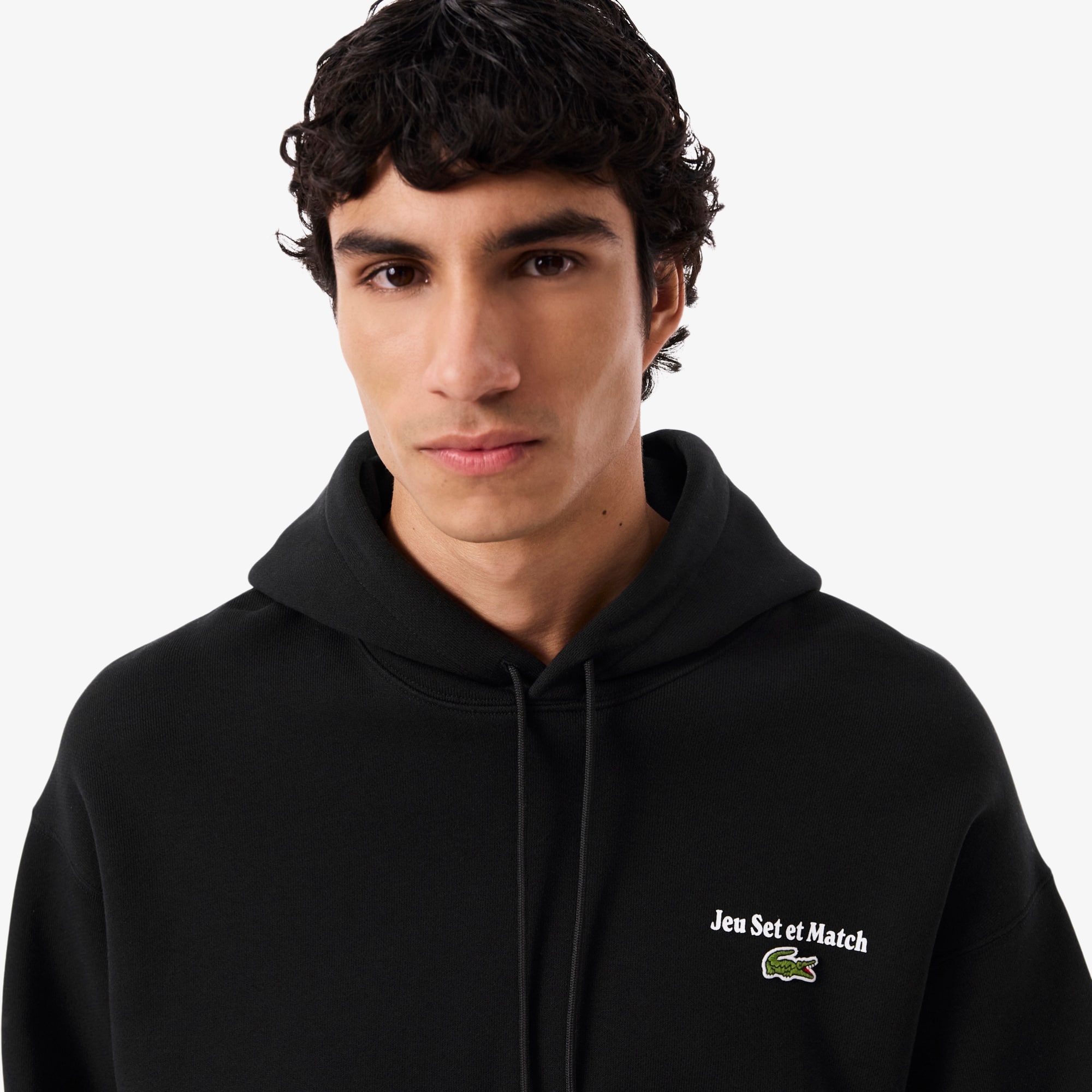 Men's Multi Print Fleece Hoodie - Sweaters & Sweatshirts - New In