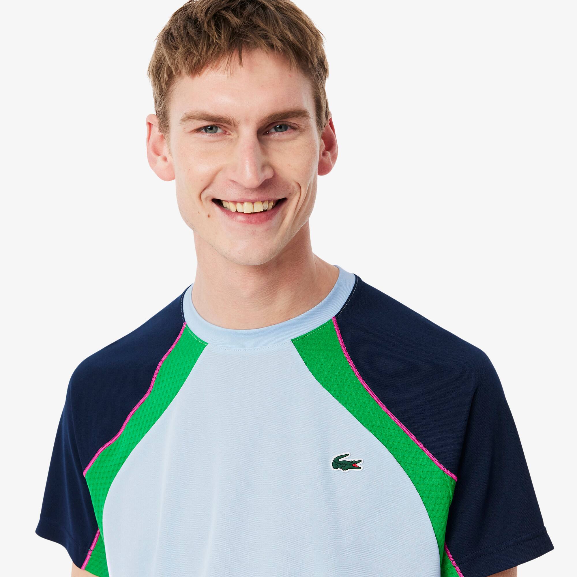 Men's Ultra Dry Colorblock Tennis T-Shirt - T-shirts - New In 2026