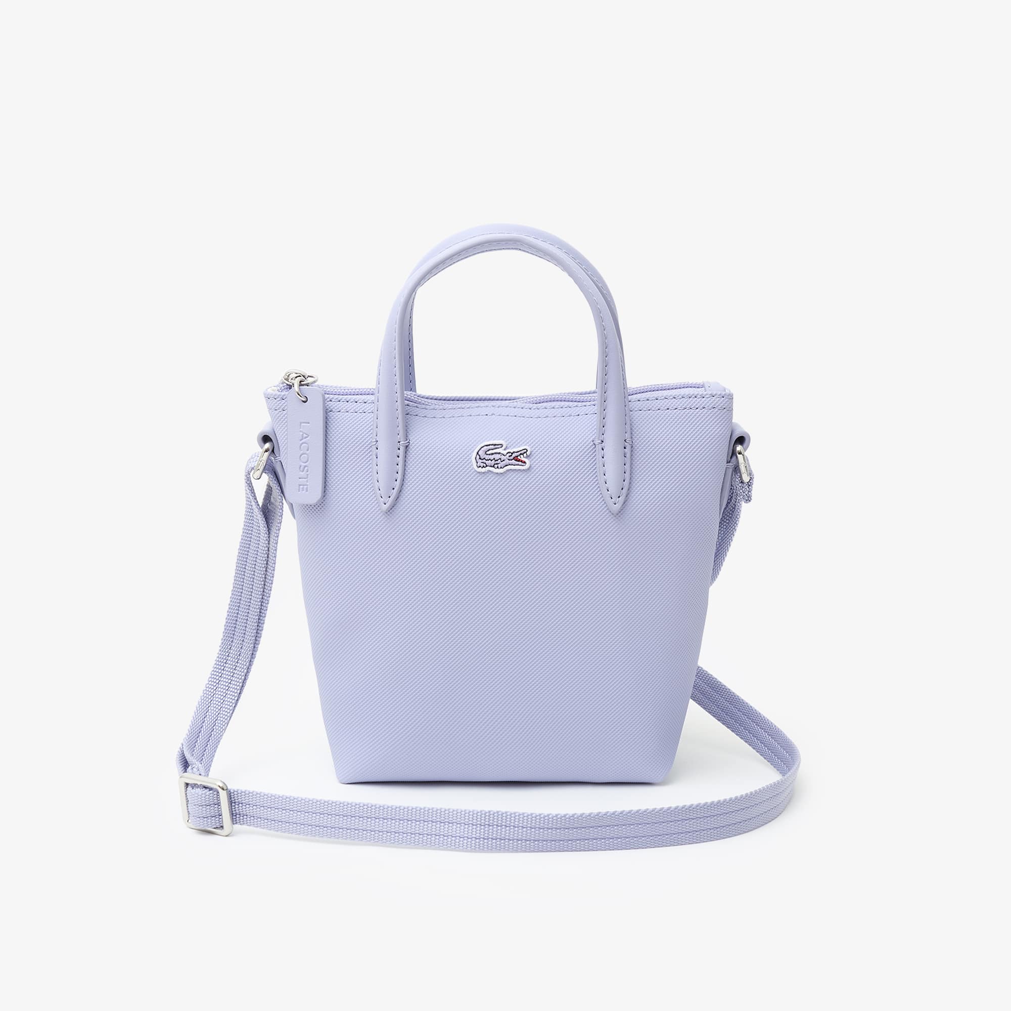 Lacoste Mini L.12.12 Concept Tote - One Size In Purple