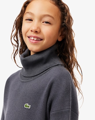 Kids' Knit Turtleneck Dress 