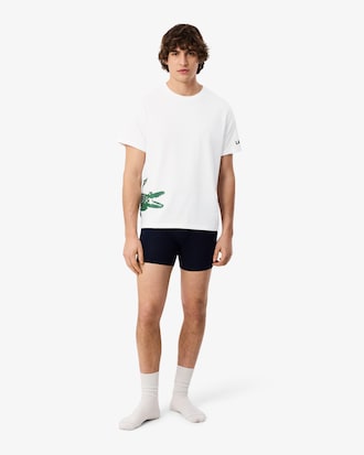 Playera interior de algod&oacute;n estampada