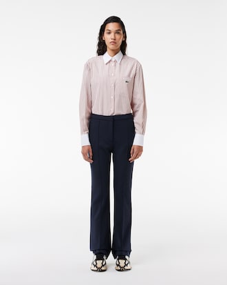 Women's High Waist Flared Dress Pants