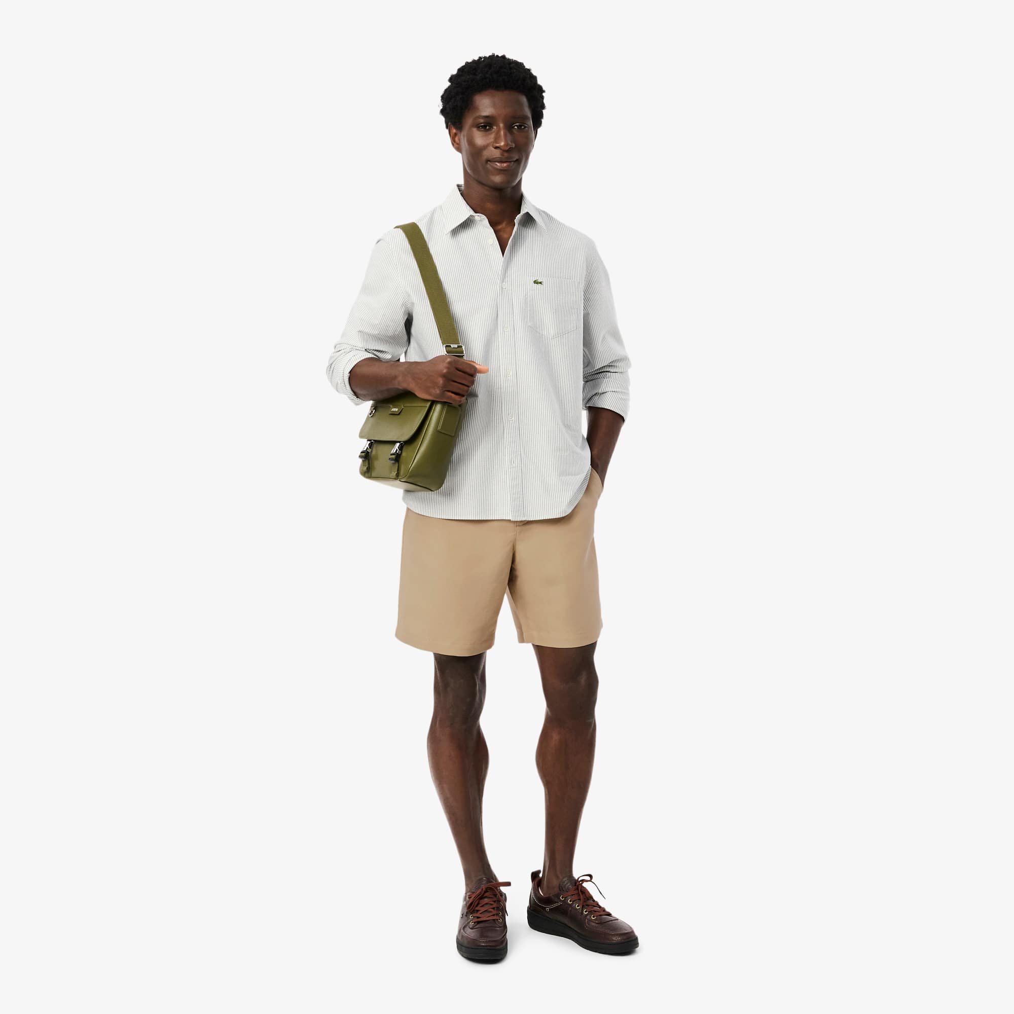 Men's Regular Fit Wool Blend Shorts - Shorts & Swim - New In 2026