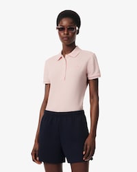 Women's L.12.D Slim Fit Stretch Mini Piqu&eacute; Polo