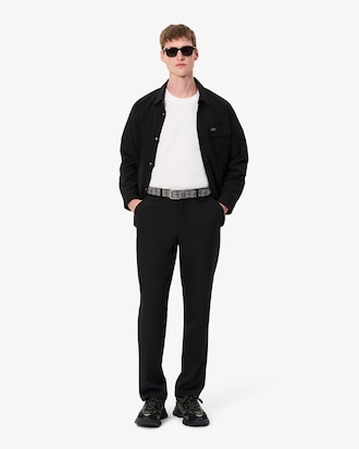Cintur&oacute;n Con Monograma Para Hombre