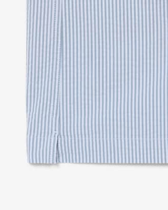 Playera Seersucker de Corte Relajado