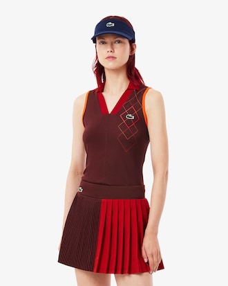 Women's Slim Fit Ultra Dry Sleeveless Tennis Polo