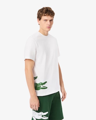 Men's Printed Cotton Undershirt