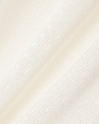 Runway Oversized Silk Piqu&eacute; Polo Shirt