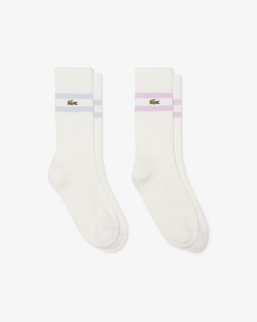 Blanc / Bleu Clair / Rose