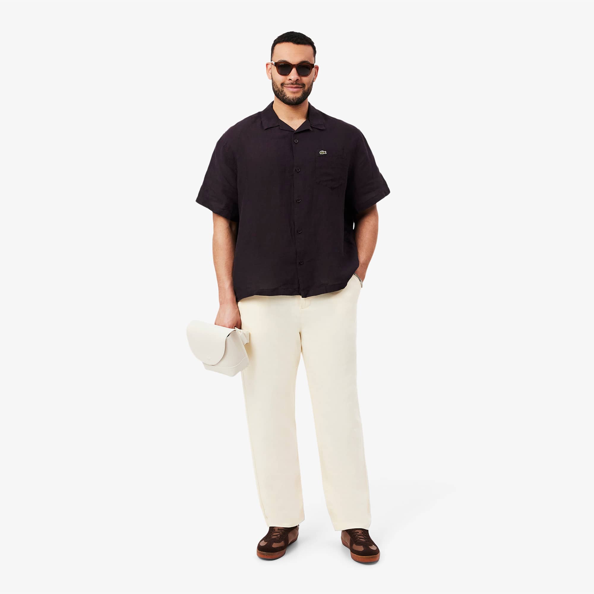 Regular Fit Linen Chino Pants - Pants & Sweatpants - New In 2026