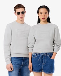 Embossed Fleece Sweatshirt