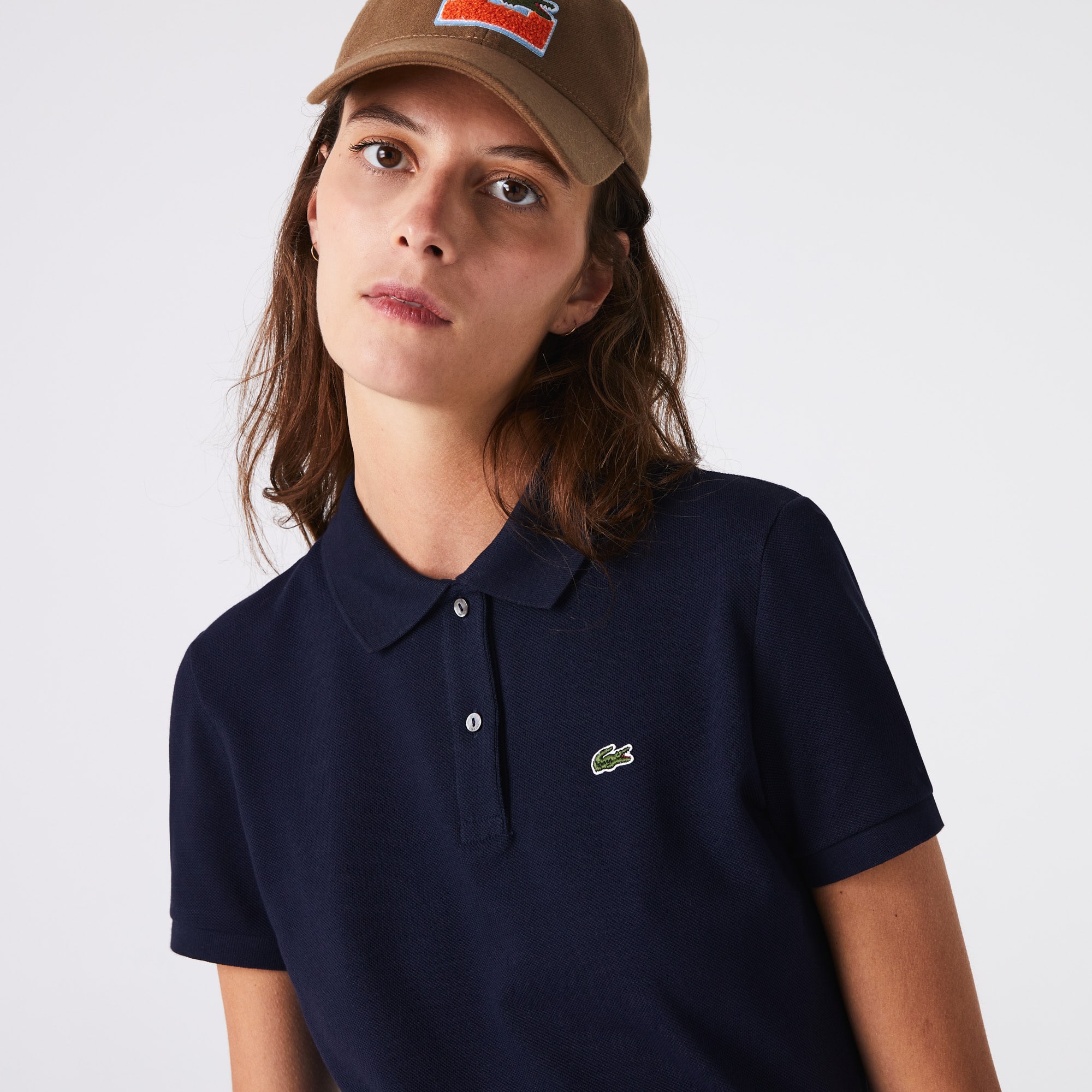 Women's Regular Fit Supple Petit Piqué Polo - Polo Shirts