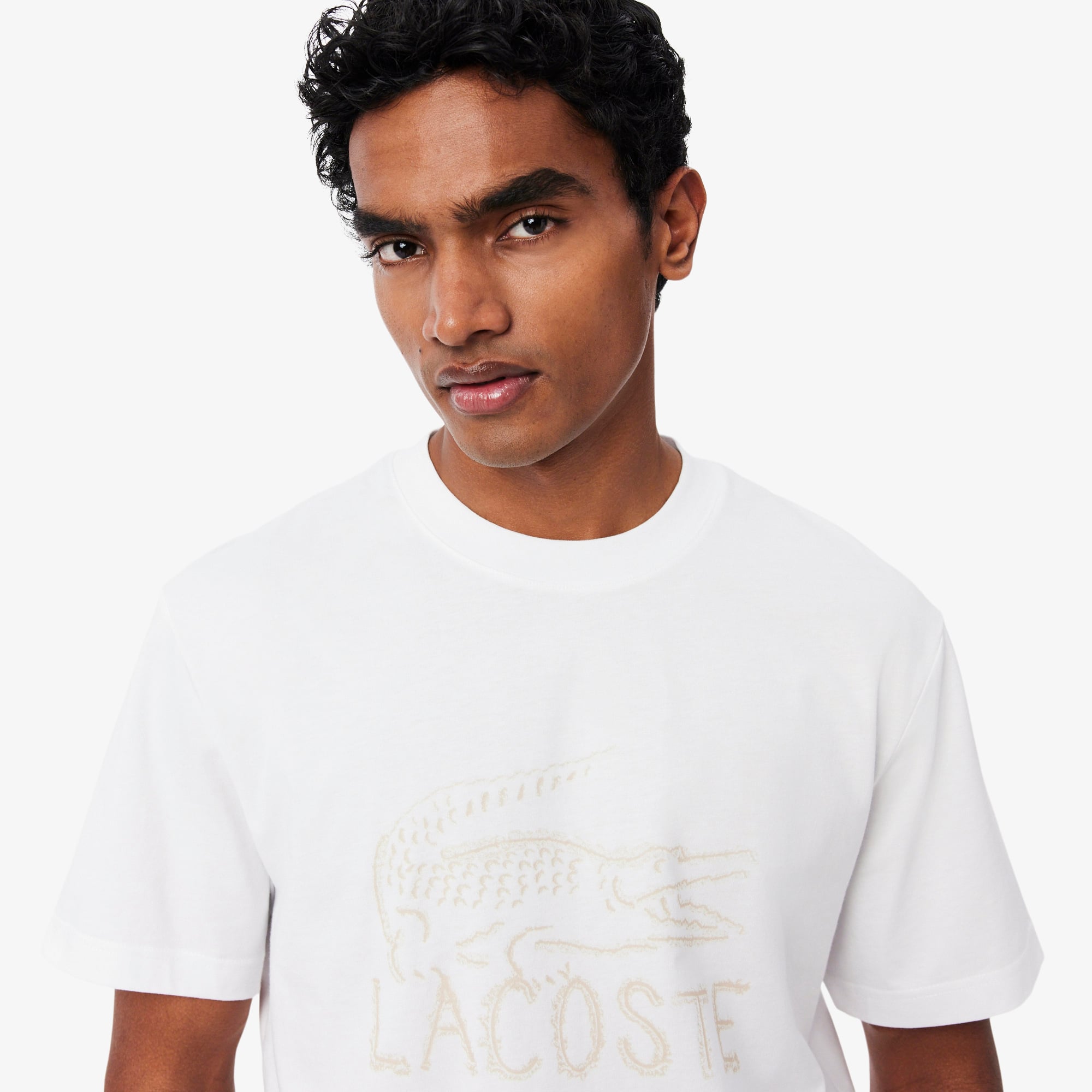 Printed Cotton T-Shirt - T-shirts - New In 2026 | Lacoste