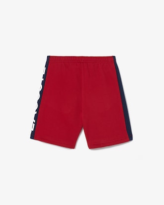 Kids' Color Stripe Cotton Shorts 