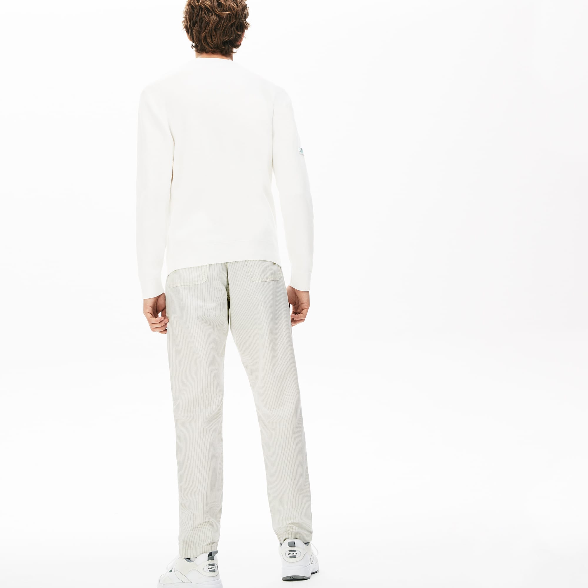 cotton linen chinos