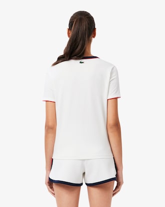 Playera Con Insignia Ultra Seco Tennis Heritage Para Mujer