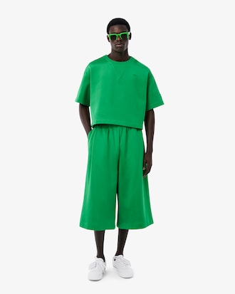 Men's Runway Oversized Satin Shorts