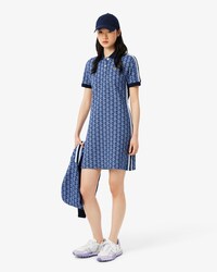 Vestido Tipo Polo Corte Slim Con Monograma Para Mujer