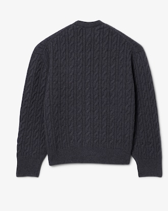 Runway Cashmere Cable Knit Cardigan
