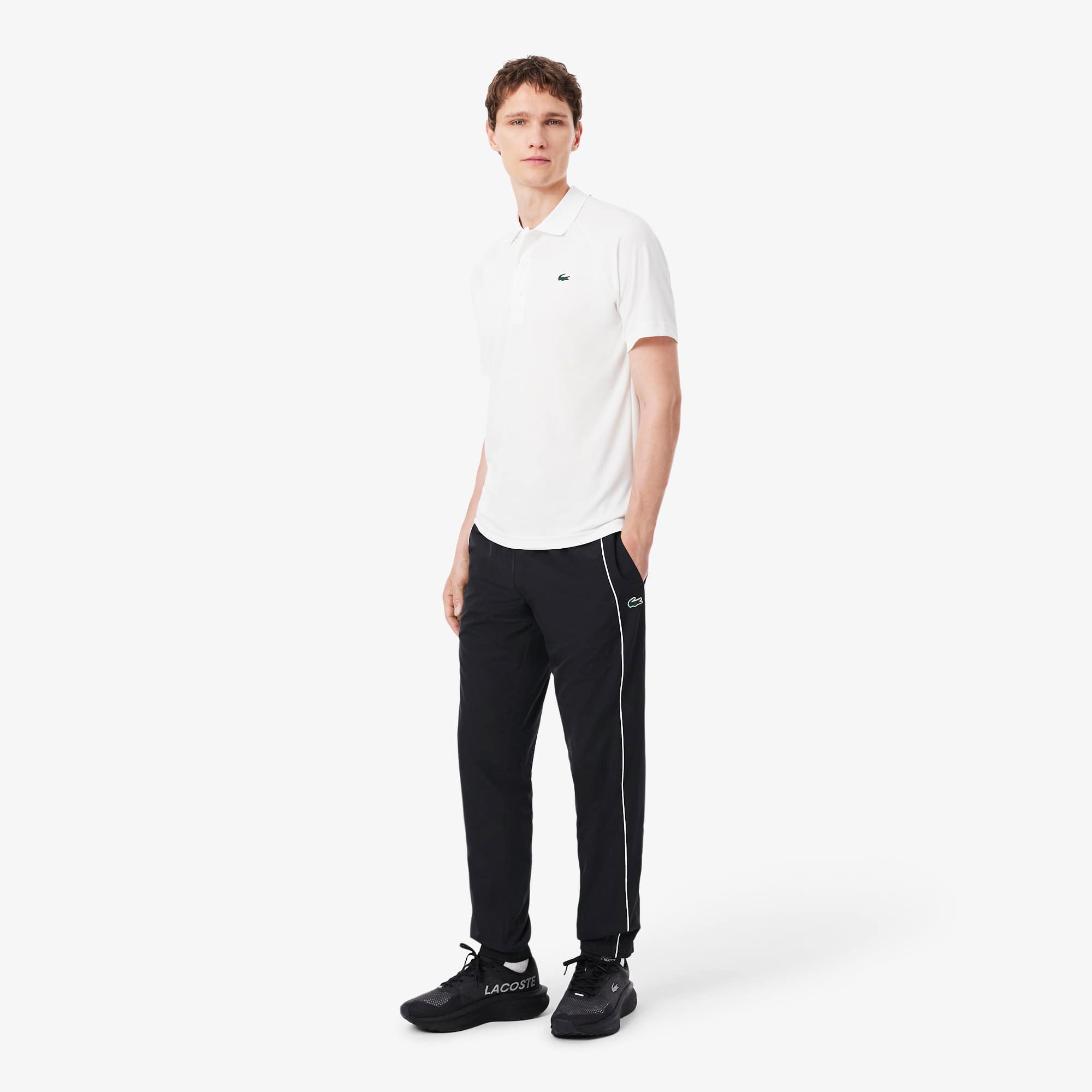 Water-Repellent Trim Accent Sport Sweatpants