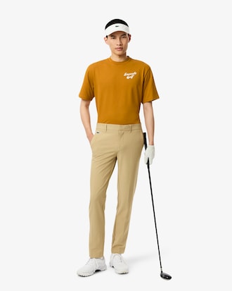 Men's Relaxed Fit Printed Golf T-Shirt