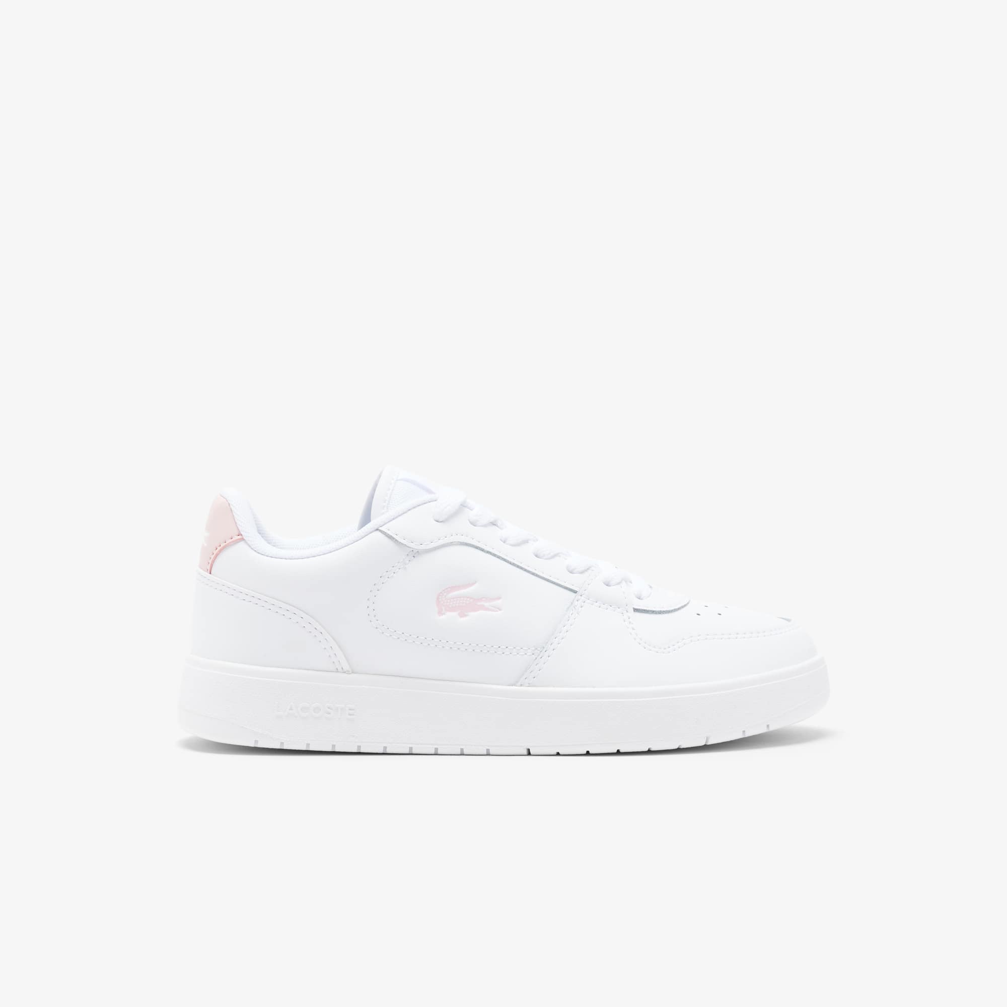 Lacoste Sneakers Court Ace De Piel  Para Mujer Blanco
