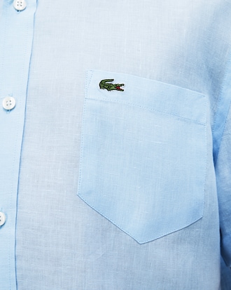 Men's Regular Fit Linen Shirt